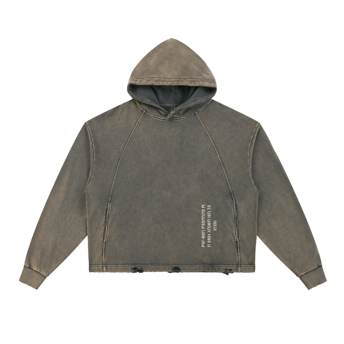 Folkdru Frayed Hoodie