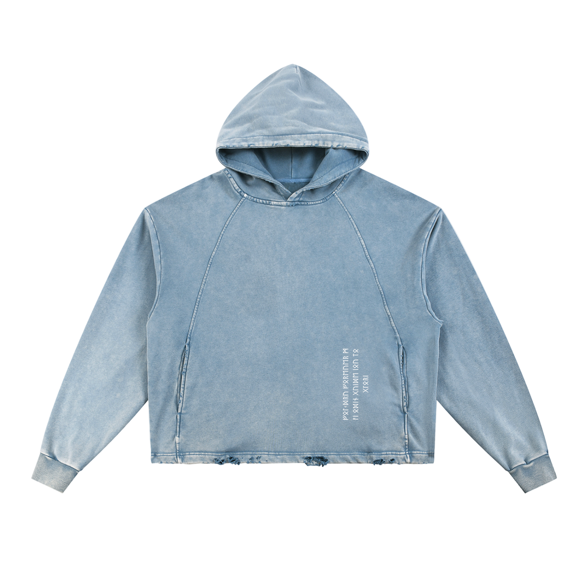 Folkdru Frayed Hoodie
