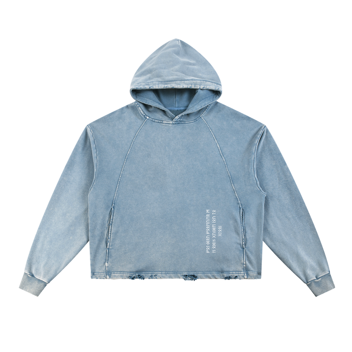 Folkdru Frayed Hoodie