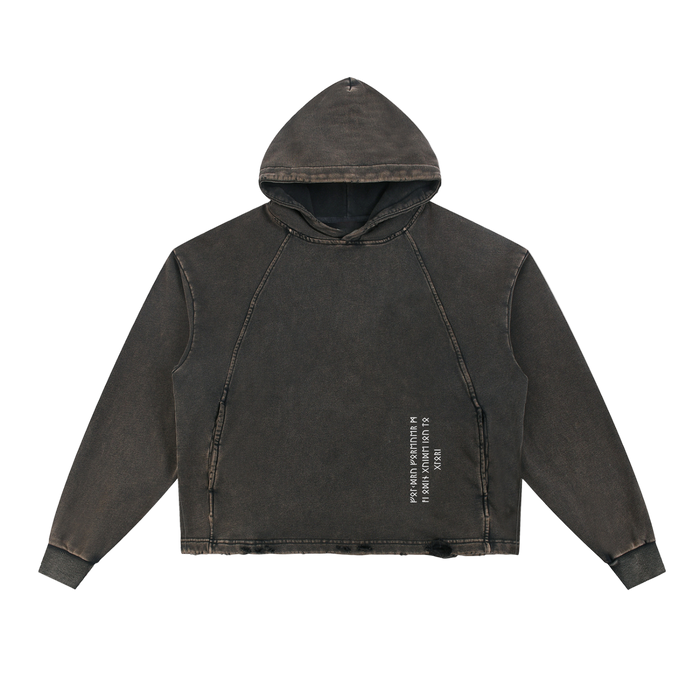 Folkdru Frayed Hoodie