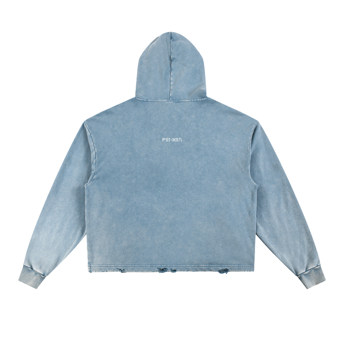 Folkdru Frayed Hoodie